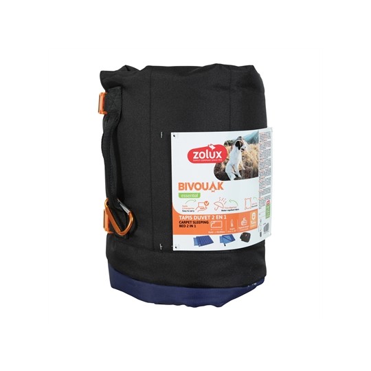 Zolux Bivouak Hondendeken / Slaapzak 2In1 Blauw