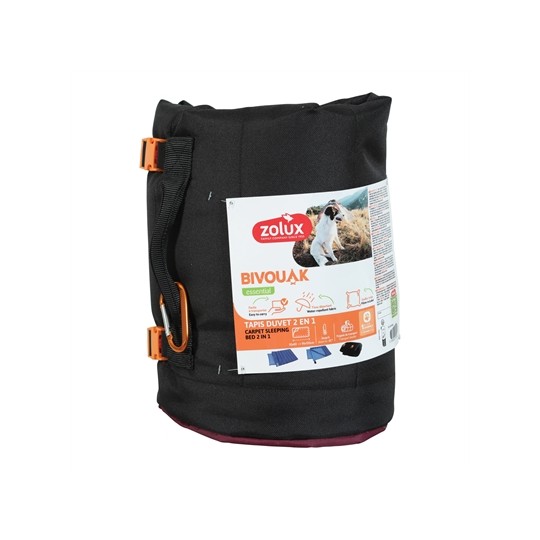 Zolux Bivouak Hondendeken / Slaapzak 2In1 Rood