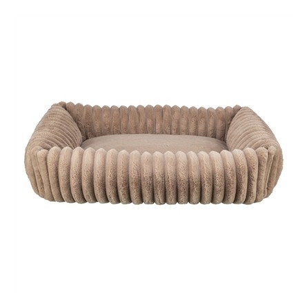 Trixie Hondenmand Lonni Ribfluweel Hoekig Lichtbruin