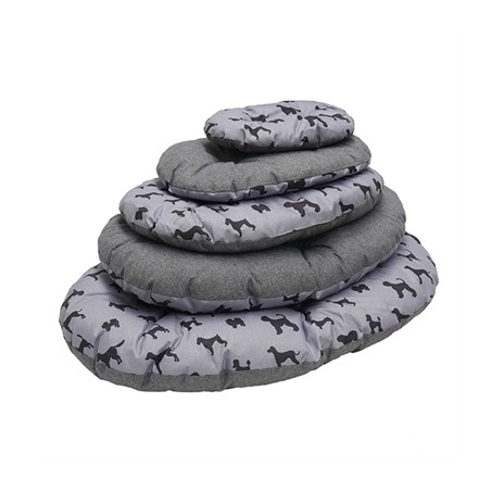 Rosewood Hondenkussen All Seasons Ovaal Hondenprint / Grijs