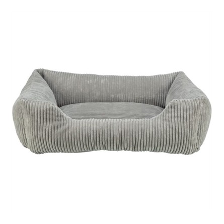 Trixie Hondenmand Vital Jonna Ribfluweel Grijs