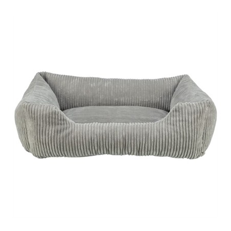 Trixie Hondenmand Vital Jonna Ribfluweel Grijs