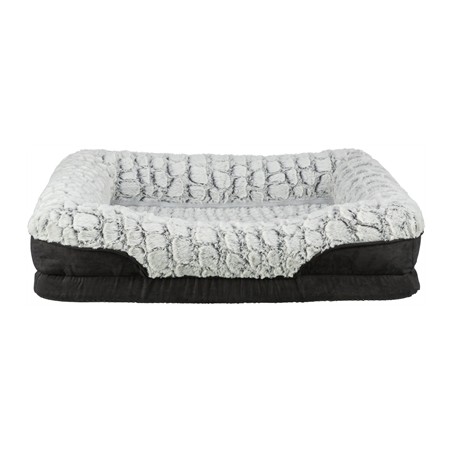 Trixie Vital Hondenmand Lino Hoekig Zwart / Grijs