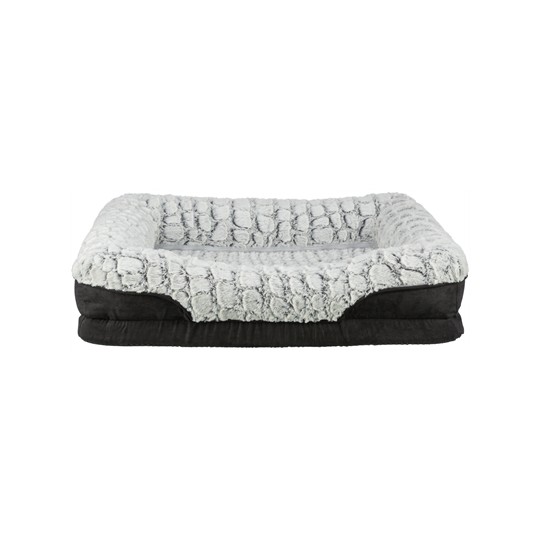 Trixie Vital Hondenmand Lino Hoekig Zwart / Grijs