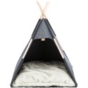Trixie Schuilplaats Tipi Vilt Antraciet
