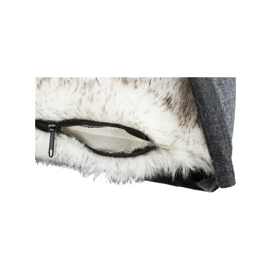 Trixie Schuilplaats Tipi Vilt Antraciet