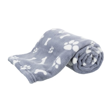 Trixie Hondendeken Kenny Fleece Bot / Pootjes Blauw