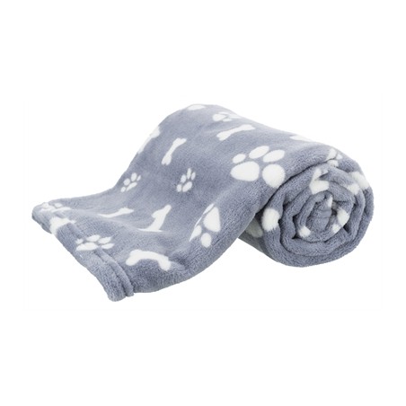 Trixie Hondendeken Kenny Fleece Bot / Pootjes Blauw