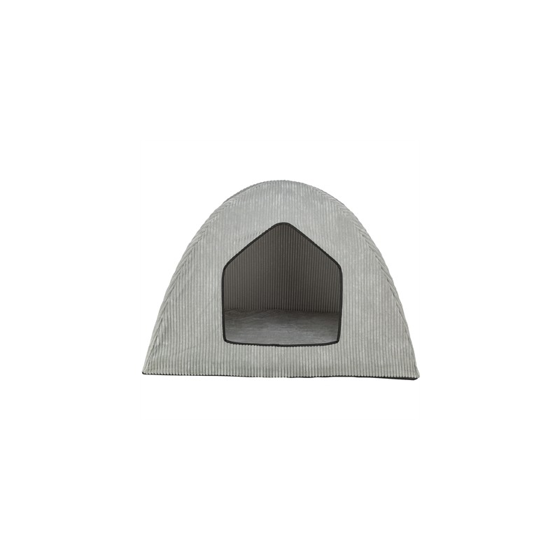 Trixie Hondenmand Tent Jonna Vital Ribstof Lichtgrijs