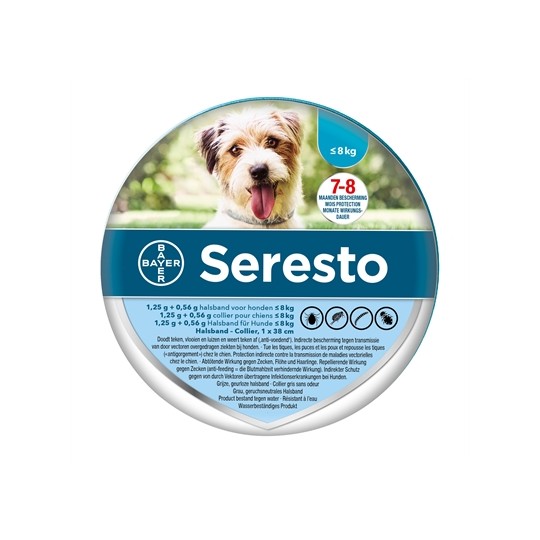 Bayer Seresto Teken- En Vlooienband Hond
