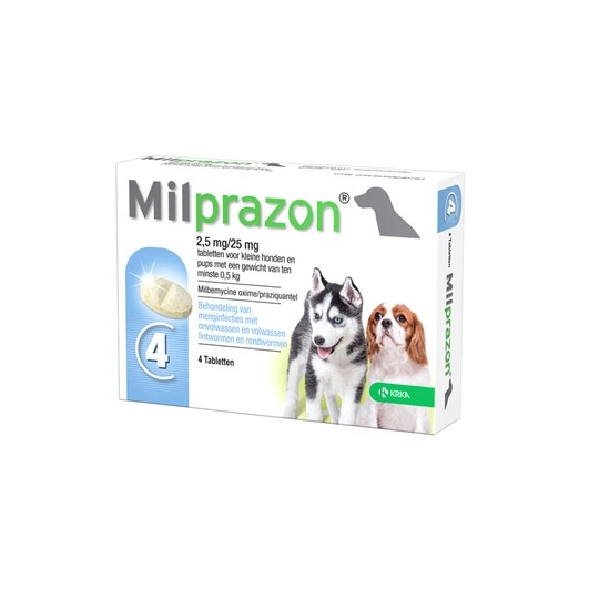 Krka Milprazon Ontwormingstabletten Hond
