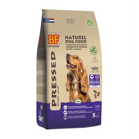 Bf Petfood Geperst Senior Lam