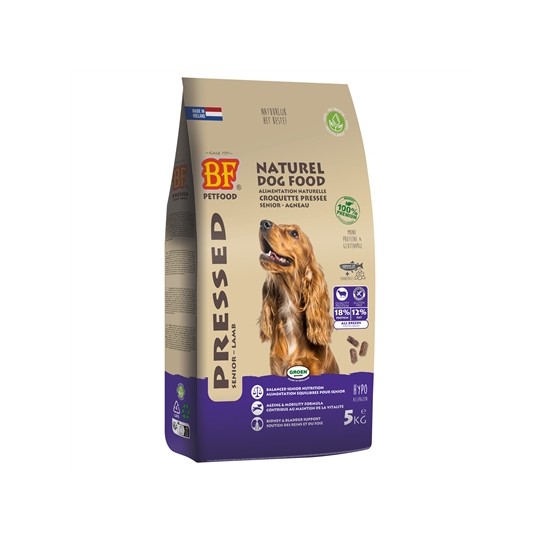 Bf Petfood Geperst Senior Lam