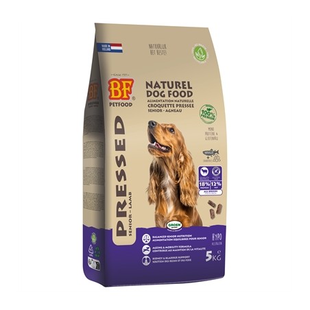 Bf Petfood Geperst Senior Lam