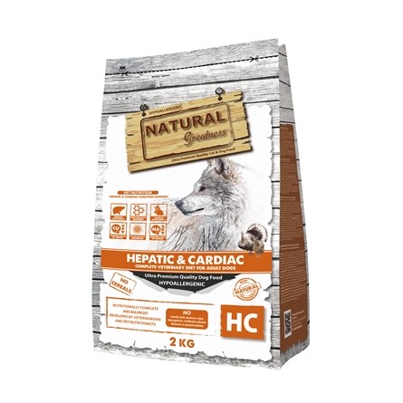 Natural Greatness Veterinary Diet Dog Hepatic-Caridac Complete Adult