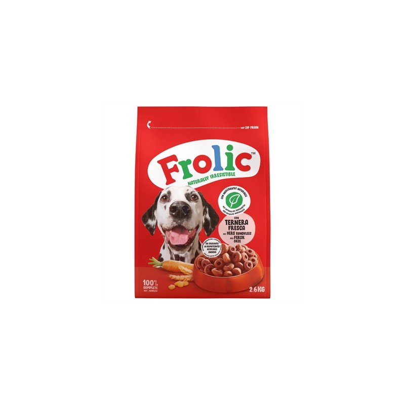 Frolic Droog Met Rundvlees