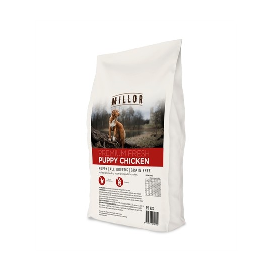 Millor Premium Extruded Fresh Puppy Chicken Grain Free