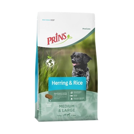 Prins Procare Adult Medium / Large Herring / Rice Hypoallergenic