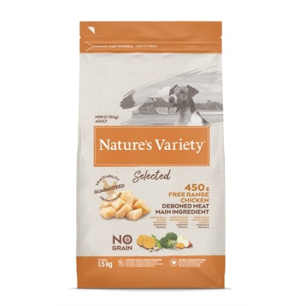 Natures Variety Selected Adult Mini Free Range Chicken