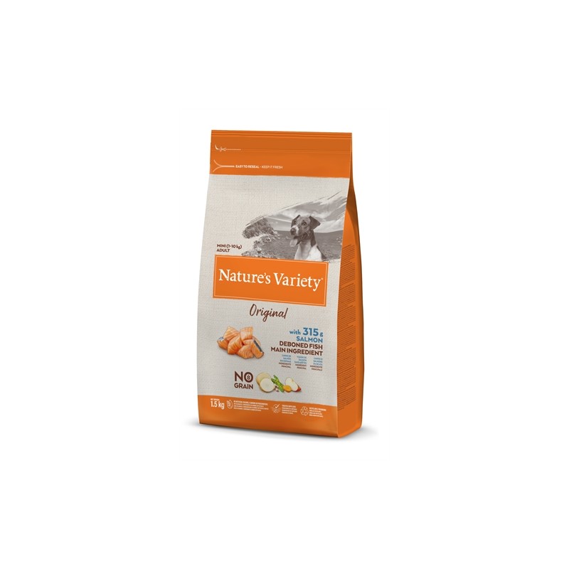 Natures Variety Original Adult Mini Salmon No Grain