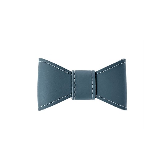 Sazzz Vlinderstrik Glamper Classic Leer Lichtblauw