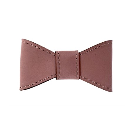 Sazzz Vlinderstrik Glamper Classic Leer Roze