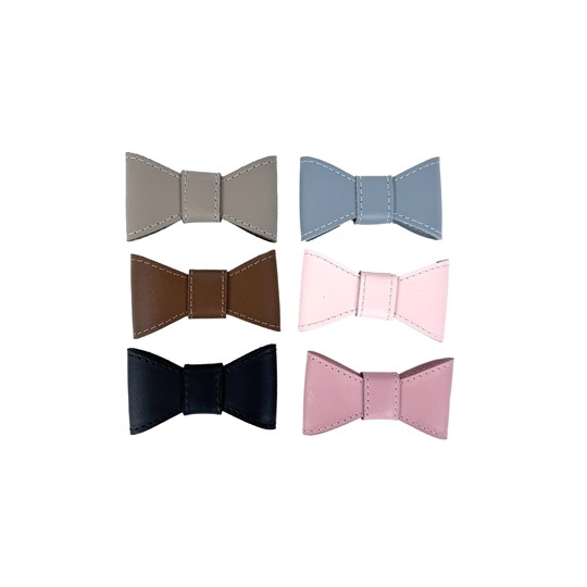 Sazzz Vlinderstrik Glamper Classic Leer Roze