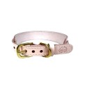 Sazzz Halsband Hond Sweetie Classic Leer Roze