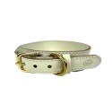 Sazzz Halsband Hond Pioneer Classic Leer Creme
