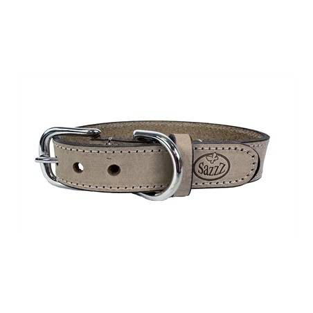 Sazzz Halsband Hond Nomad Vintage Leer Beige