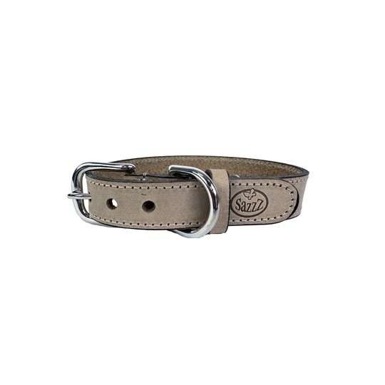 Sazzz Halsband Hond Nomad Vintage Leer Beige