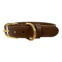 Sazzz Halsband Hond Braveheart Classic Leer Zadel Bruin