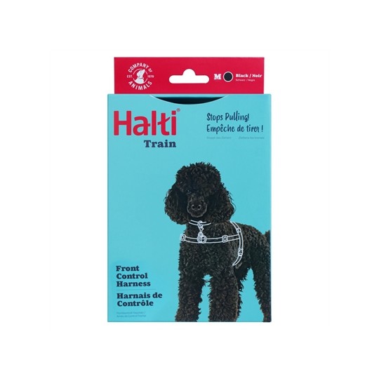 Halti Harness Front Control Zwart