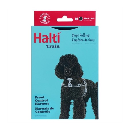 Halti Harness Front Control Zwart