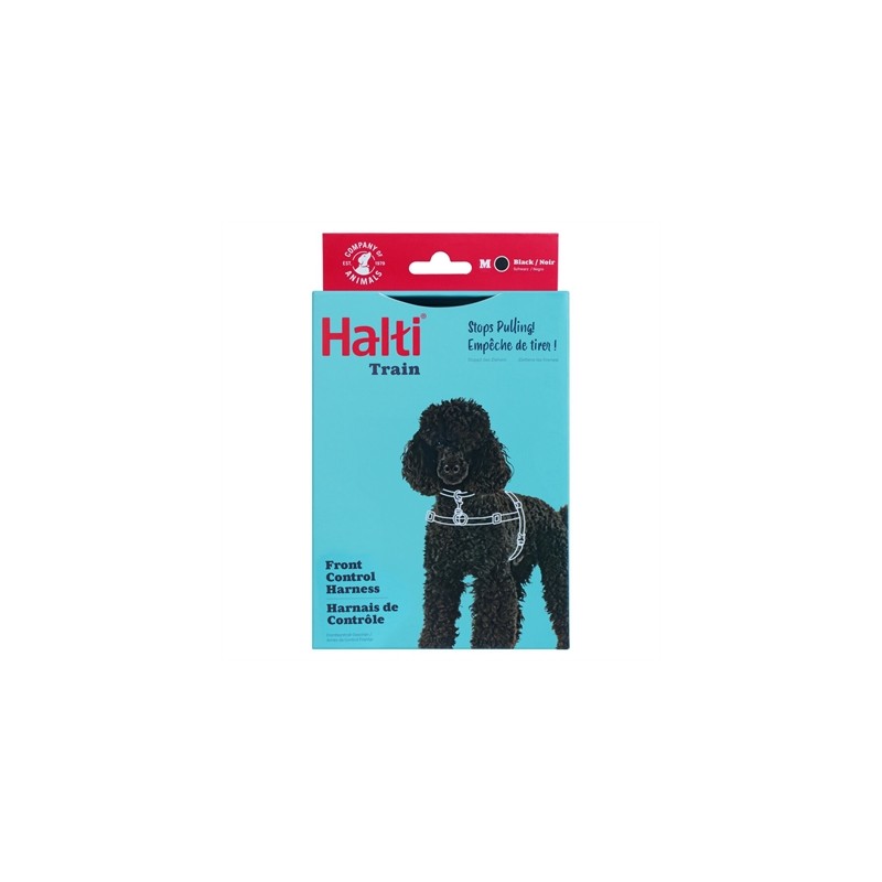 Halti Harness Front Control Zwart