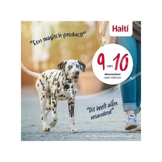 Halti Harness Front Control Zwart