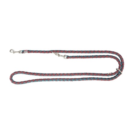 Trixie Hondenriem Cavo Verstelbaar Sangria / Petrol