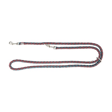 Trixie Hondenriem Cavo Verstelbaar Sangria / Petrol