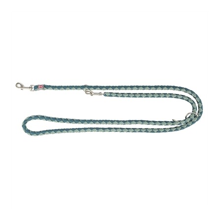 Trixie Hondenriem Cavo Verstelbaar Petrol / Salie Groen