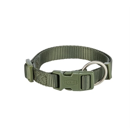 Trixie Halsband Hond Premium Olijfgroen