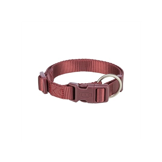 Trixie Halsband Hond Premium Sangria Rood