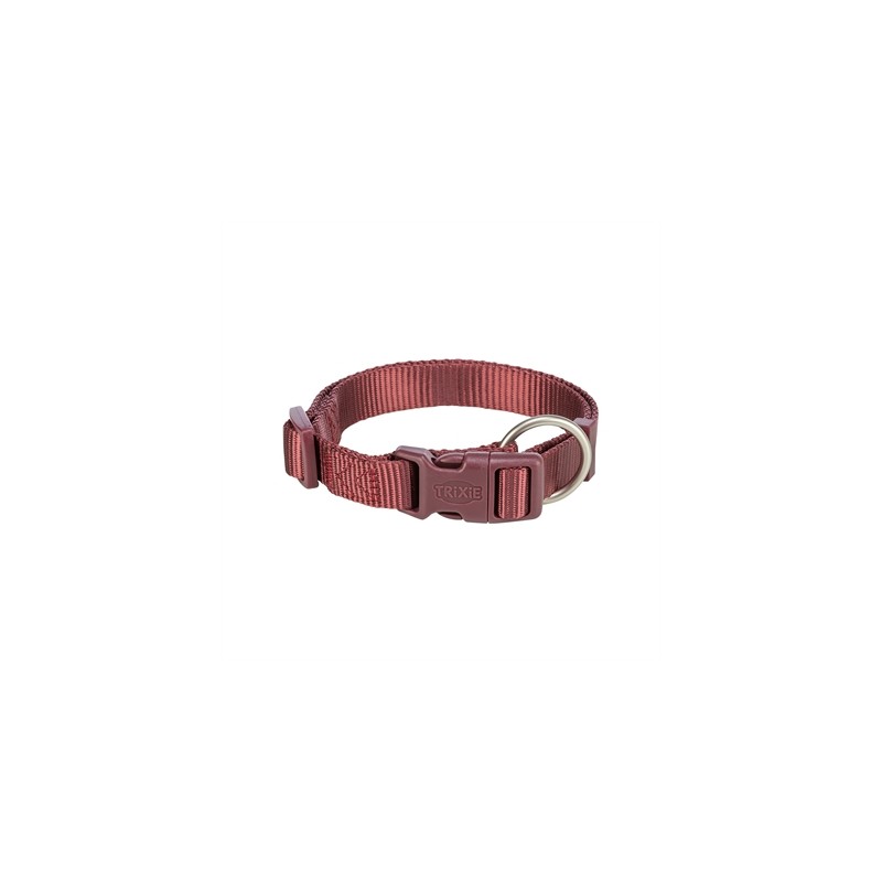 Trixie Halsband Hond Premium Sangria Rood