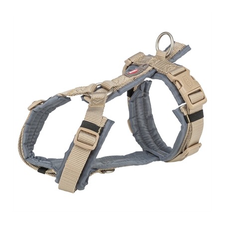Trixie Hondentuig Premium Trekking Zand Taupe / Grafiet Grijs
