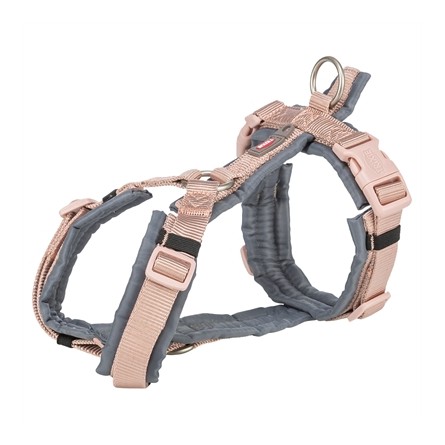 Trixie Hondentuig Premium Trekking Blush Roze / Grafiet Grijs