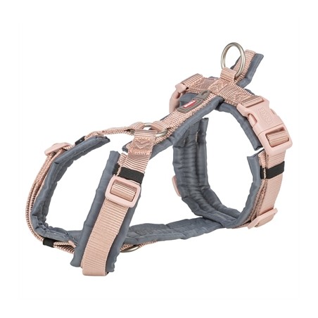 Trixie Hondentuig Premium Trekking Blush Roze / Grafiet Grijs