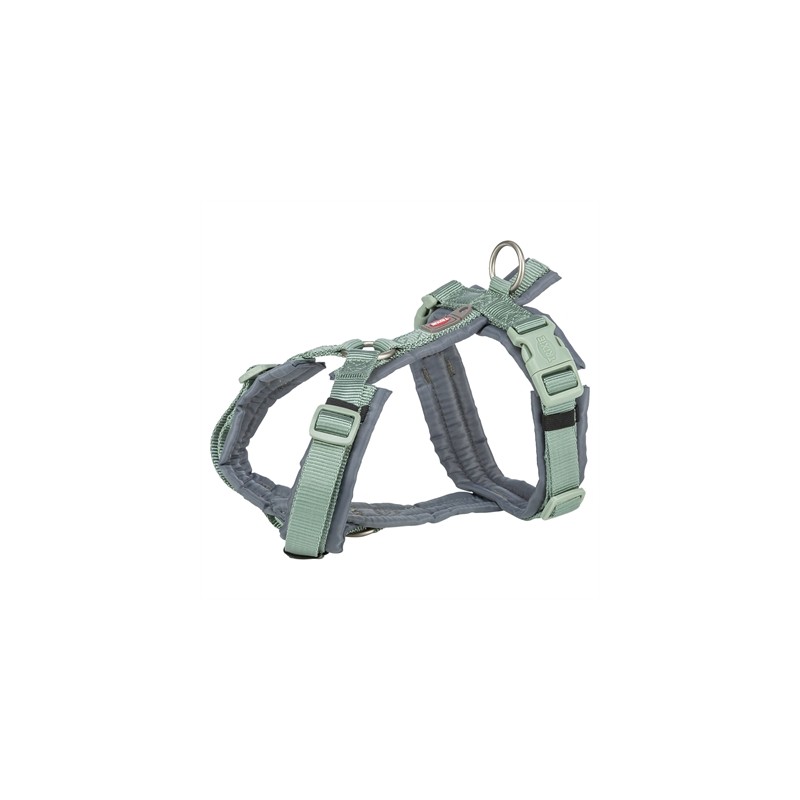 Trixie Hondentuig Premium Trekking Salie Groen / Grafiet Grijs