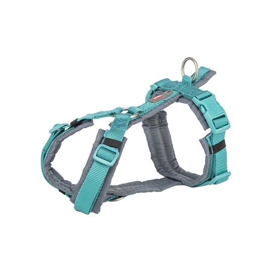 Trixie Hondentuig Premium Trekking Aqua Blauw / Grafiet Grijs