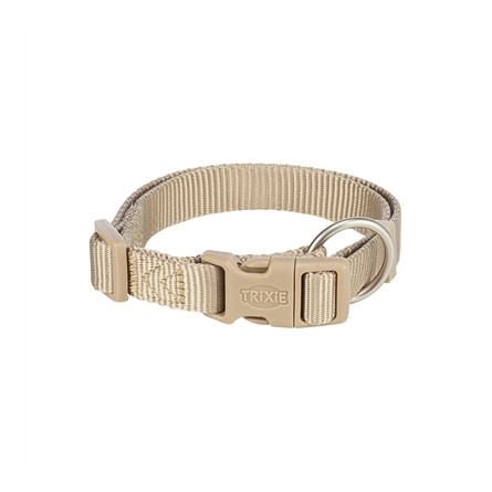 Trixie Halsband Hond Premium Zand Taupe