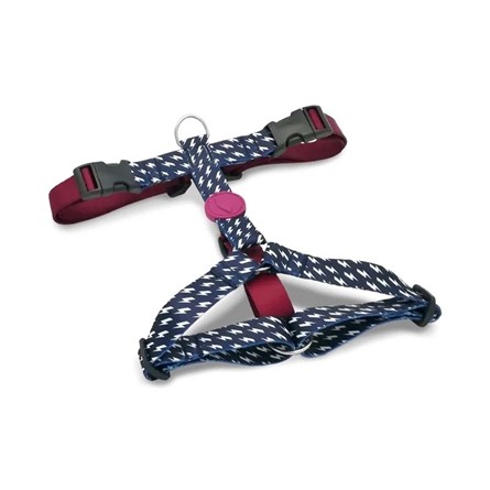 Morso Hondentuig H-Tuig Gerecycled Power Flow Zwart