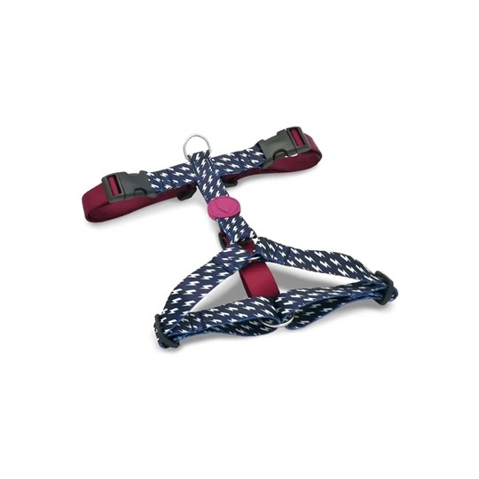 Morso Hondentuig H-Tuig Gerecycled Power Flow Zwart